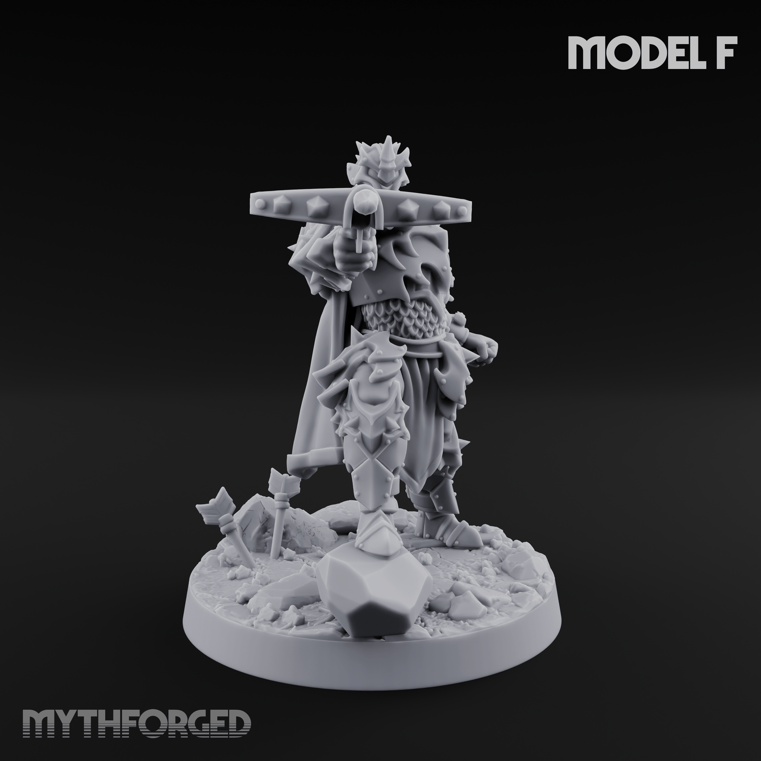 Cannon Crowned Sentinels Miniature for Dungeons and Dragons, Pathfinder or other TTRPGs