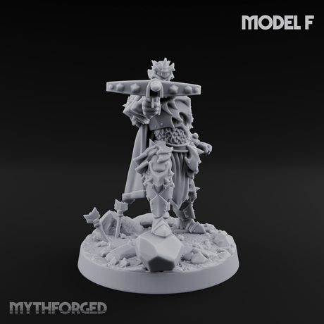Cannon Crowned Sentinels F Miniature for Dungeons and Dragons, Pathfinder or other TTRPGs