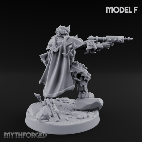Cannon Crowned Sentinels F Miniature for Dungeons and Dragons, Pathfinder or other TTRPGs