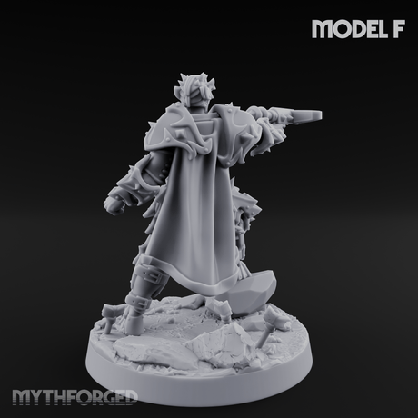 Cannon Crowned Sentinels F Miniature for Dungeons and Dragons, Pathfinder or other TTRPGs