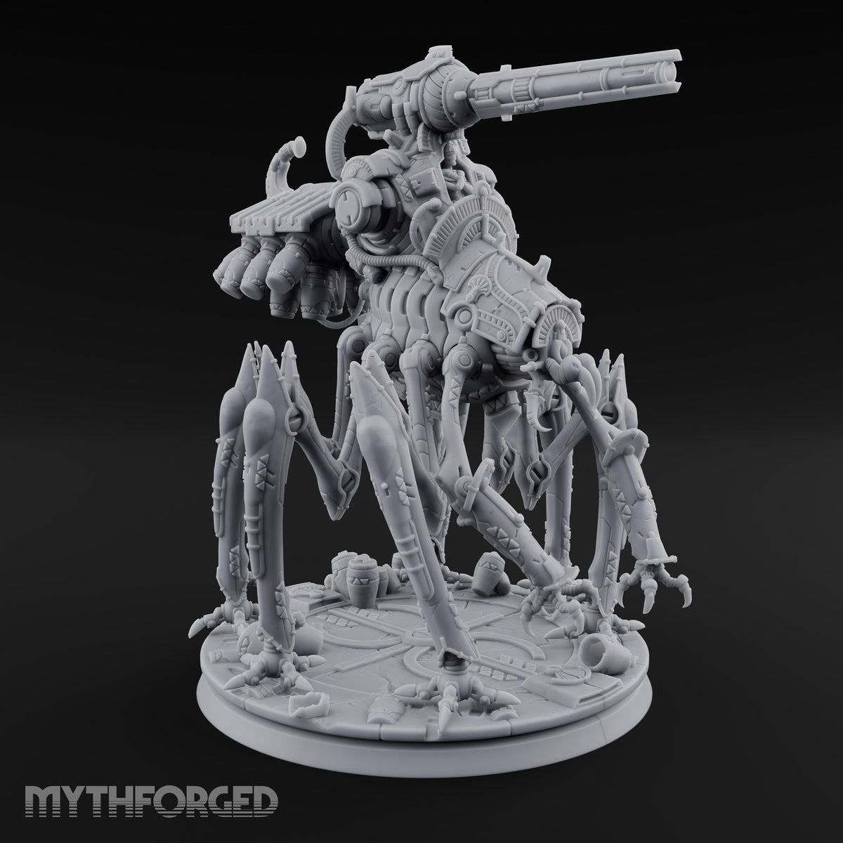 Eight Legs, One Ending Retriever Spider-Legged Construct — Cannon