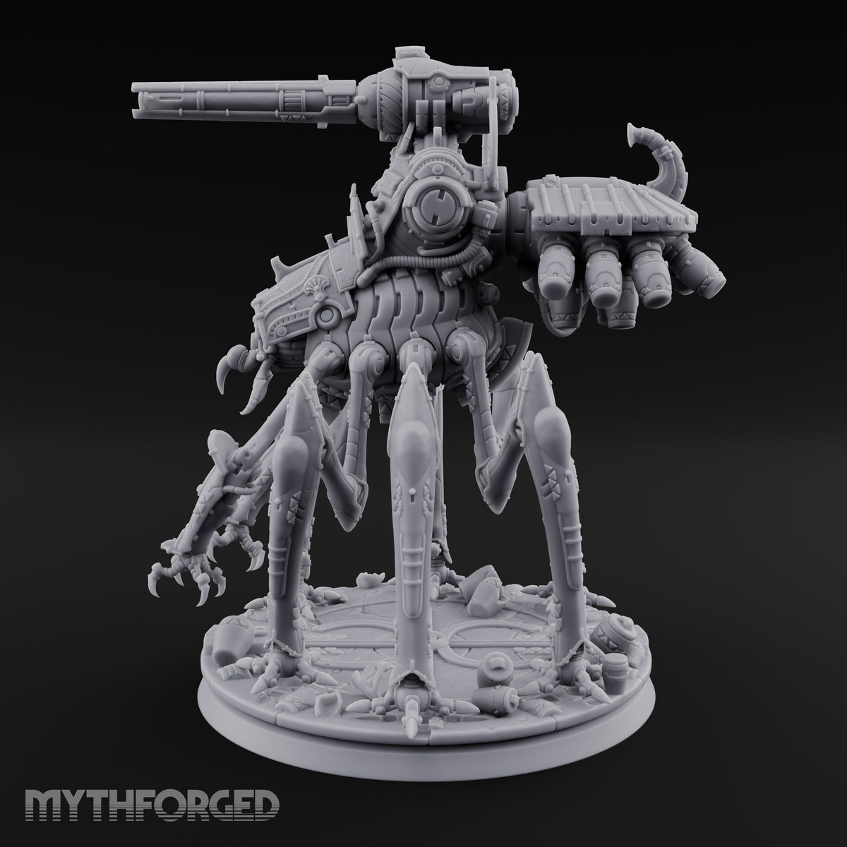 Eight Legs, One Ending Retriever Spider-Legged Construct — Cannon