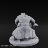 Door Smashing Maul Swinging Human Brute Miniature for Dungeons and Dragons, Pathfinder or other TTRPGs