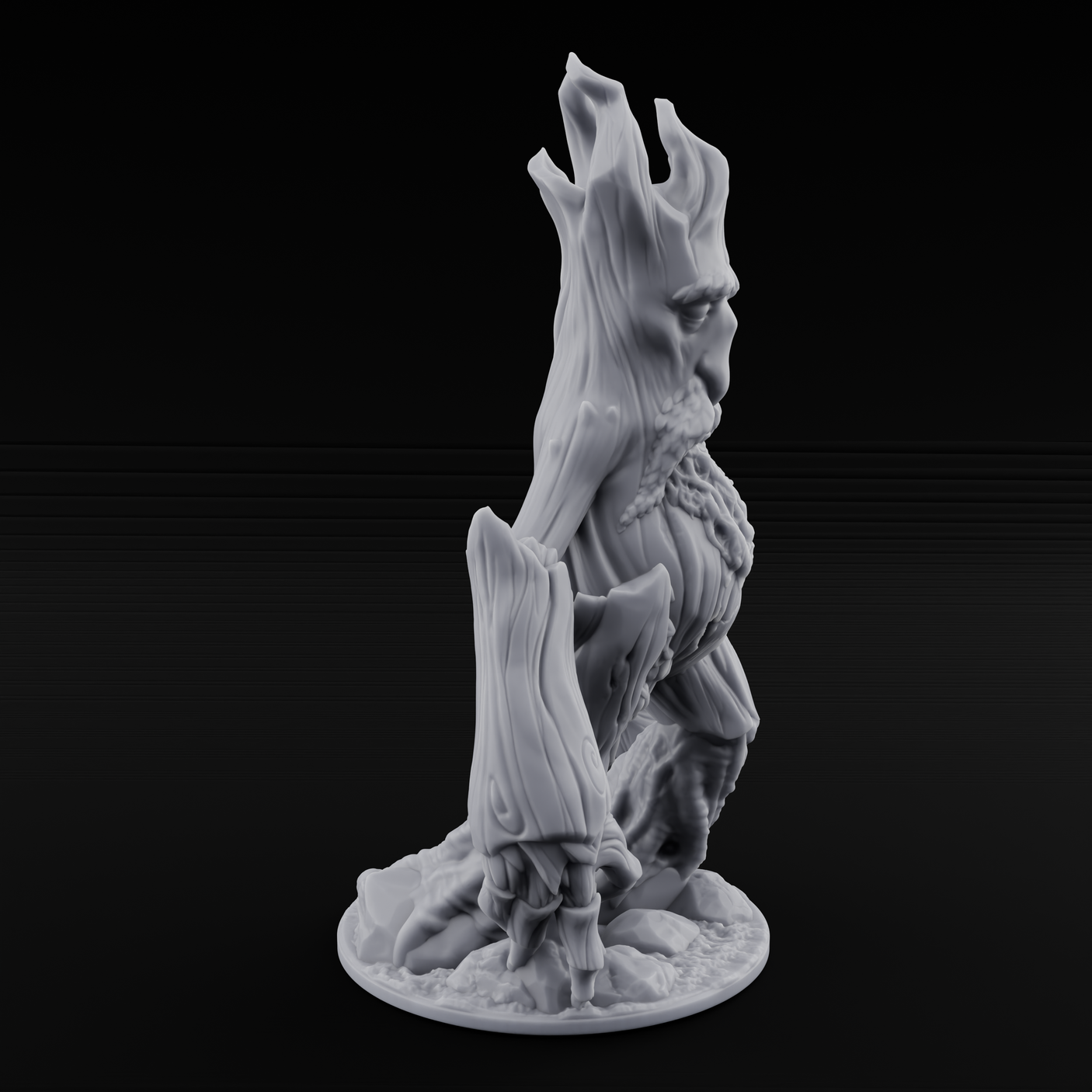 Deeply Rooted Treant Elder Miniature for Dungeons and Dragons, Pathfinder or other TTRPGs