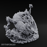 Wand Wielding Dragon Taming Sorcerer Miniature for Dungeons and Dragons, Pathfinder or other TTRPGs