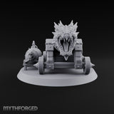 Fed on Dragon Fire Dragon-Head Cannon with Fuel Keg