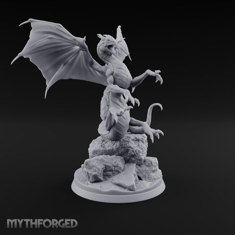 Perched and Peeved Wyvern Monster