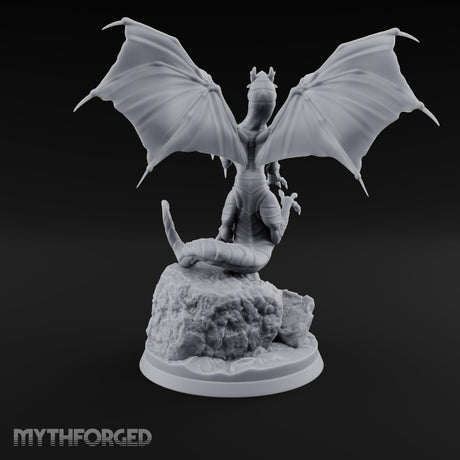 Perched and Peeved Wyvern Monster