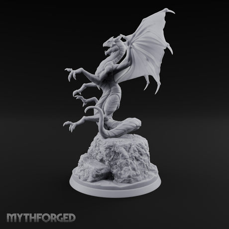 Perched and Peeved Wyvern Monster