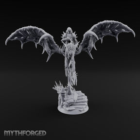 Answered the Gate's Last Summons Wraith Rider on Wyvern