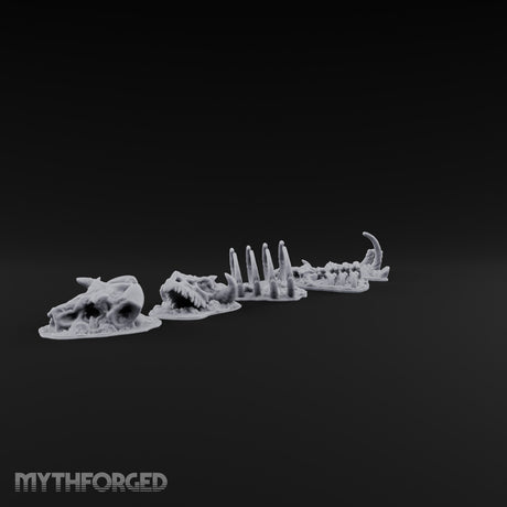 Picked Over and Proud Dragon Skeleton Remains