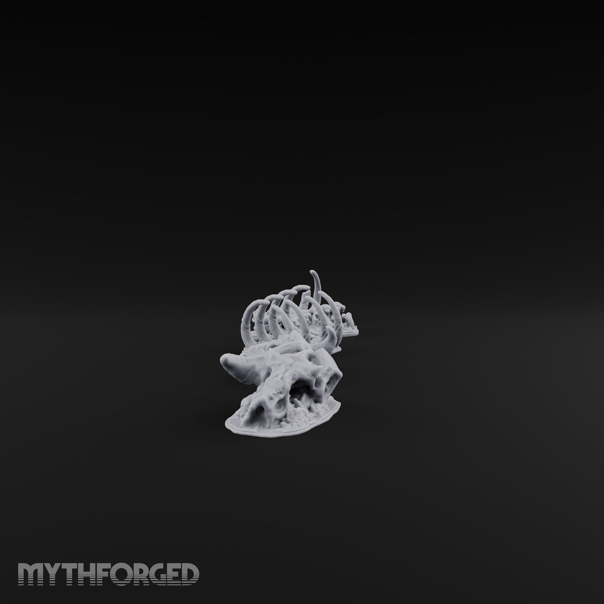 Picked Over and Proud Dragon Skeleton Remains