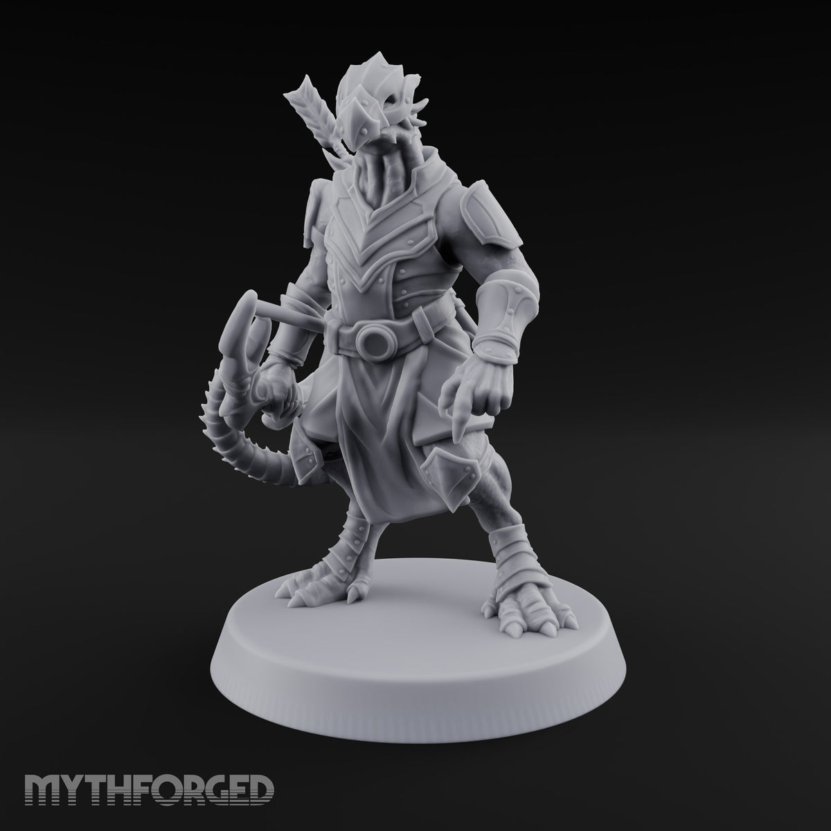 Crests Up, Tails Out Dragonborn Archers — B