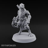 Crests Up, Tails Out Dragonborn Archers — B