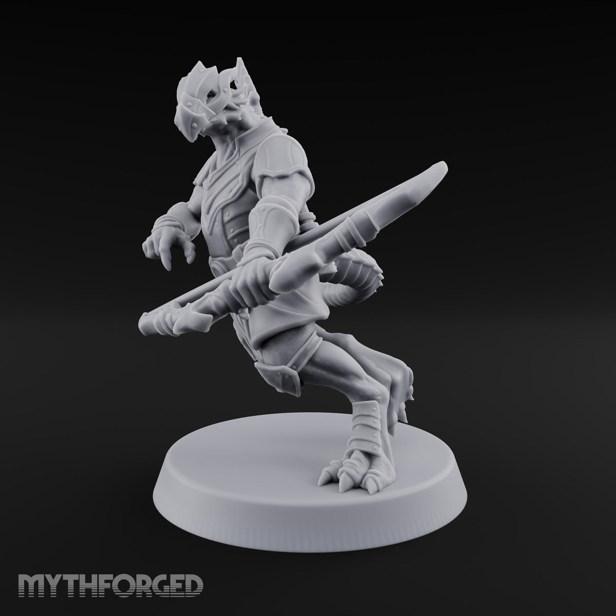 Crests Up, Tails Out Dragonborn Archers — C