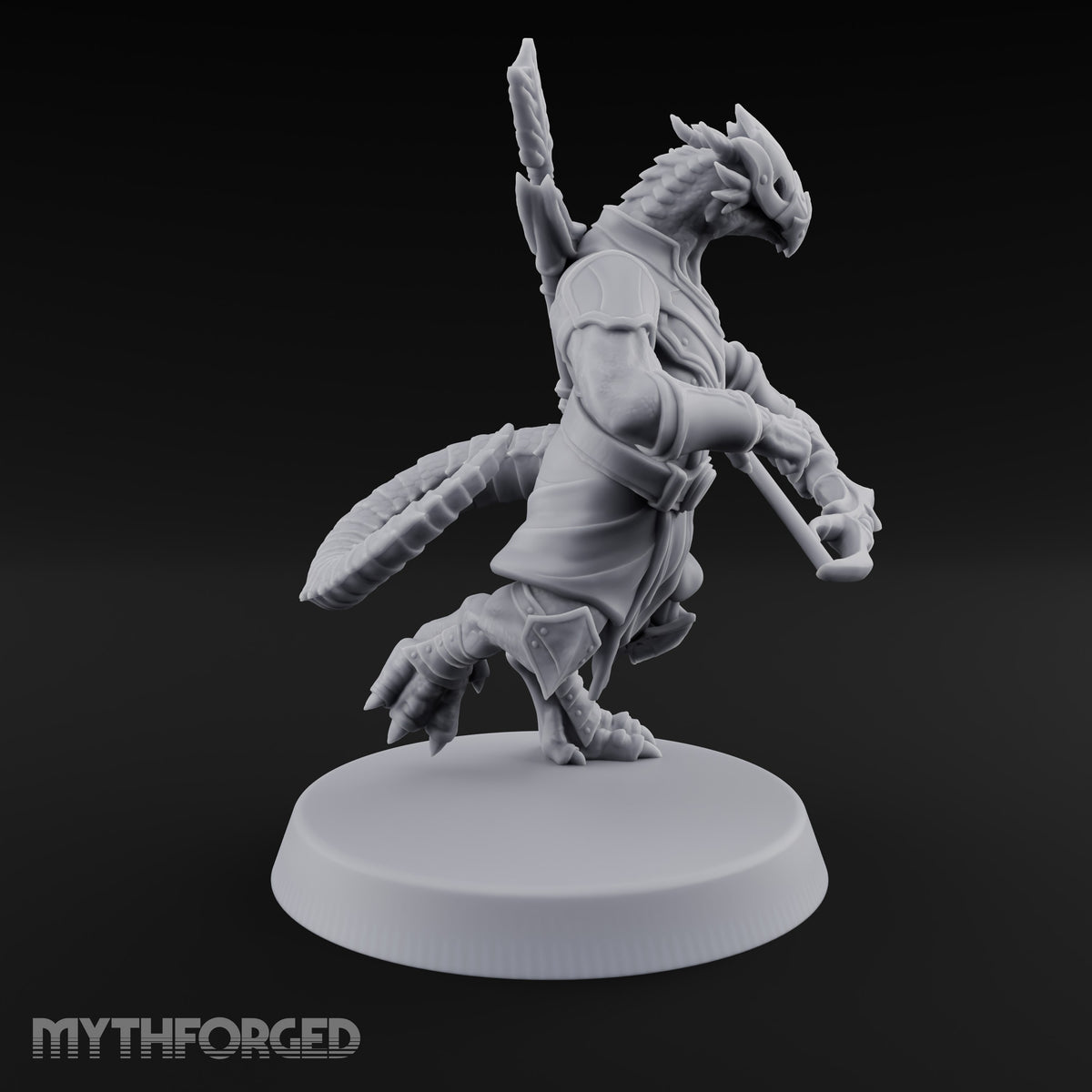 Crests Up, Tails Out Dragonborn Archer C