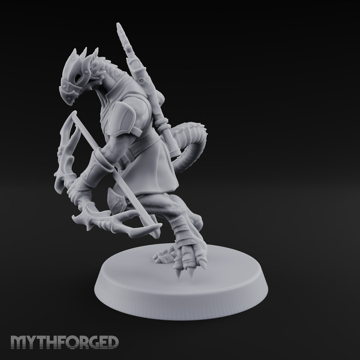 Crests Up, Tails Out Dragonborn Archer D