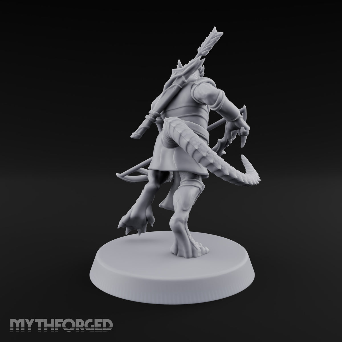 Crests Up, Tails Out Dragonborn Archer D