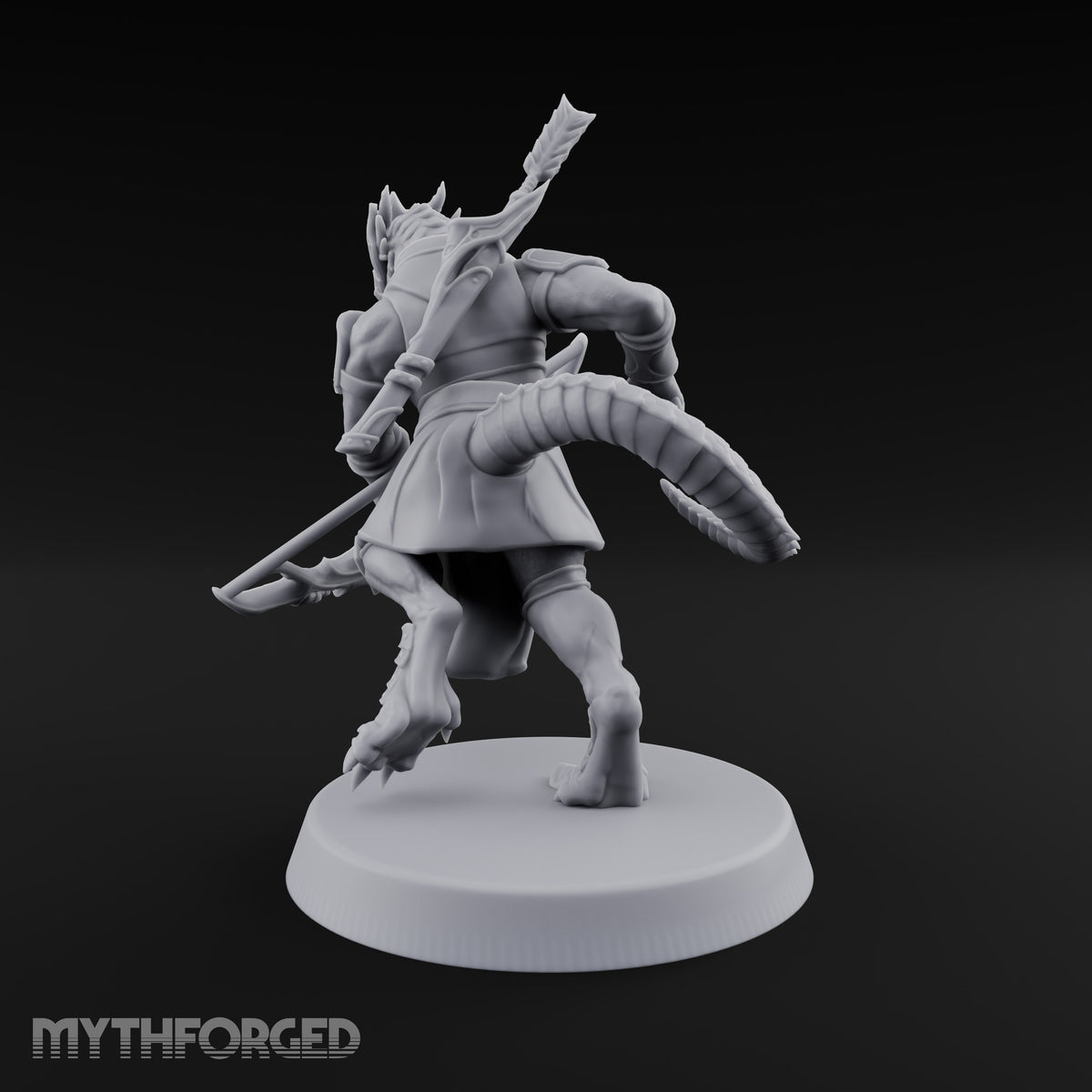 Crests Up, Tails Out Dragonborn Archer D
