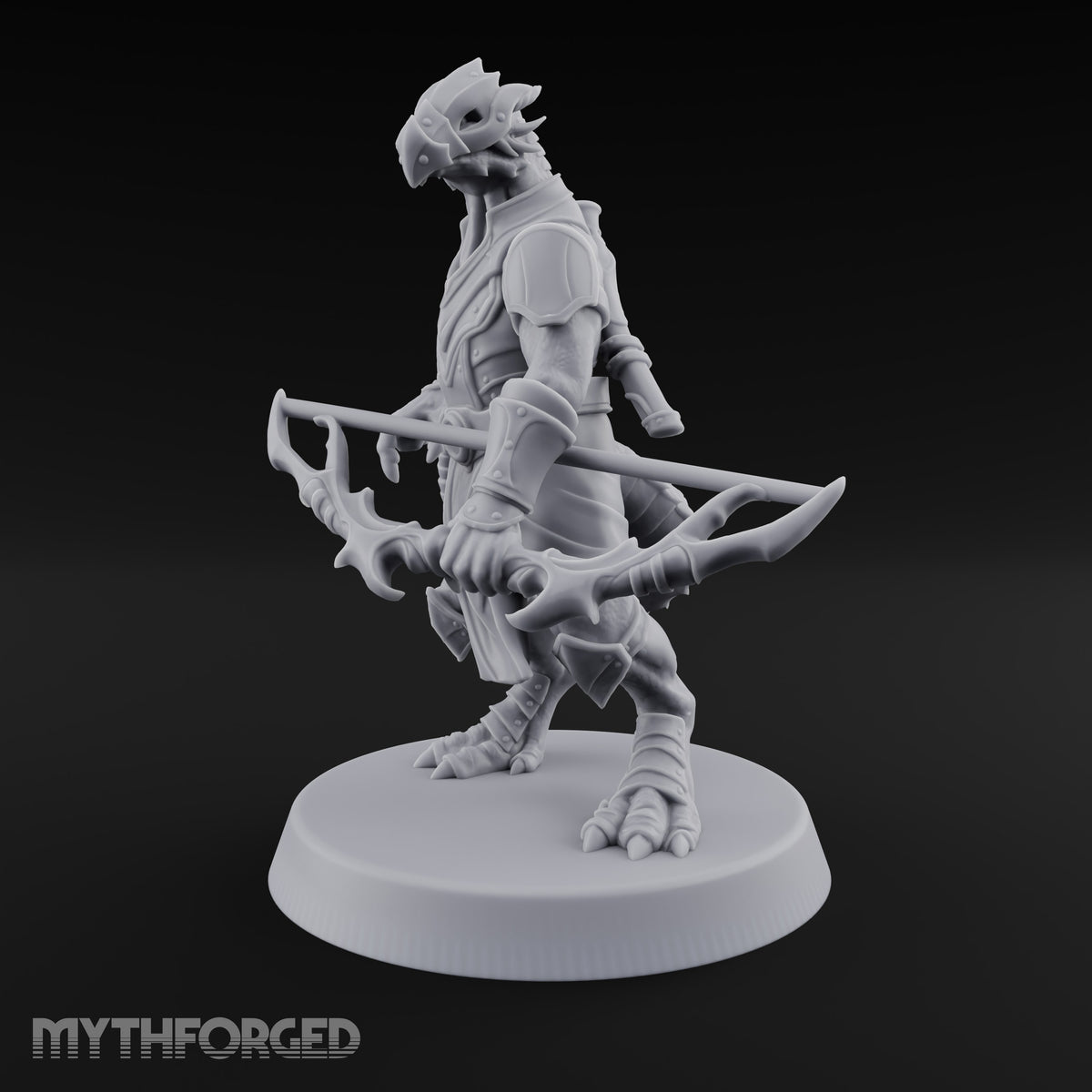 Crests Up, Tails Out Dragonborn Archers — F