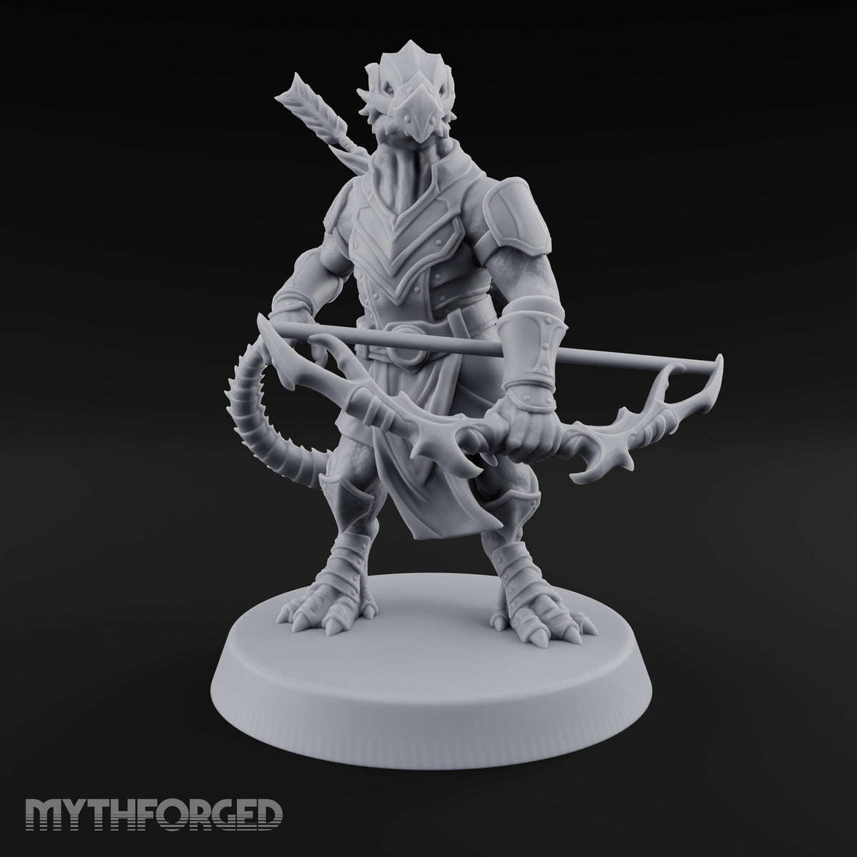 Crests Up, Tails Out Dragonborn Archer F