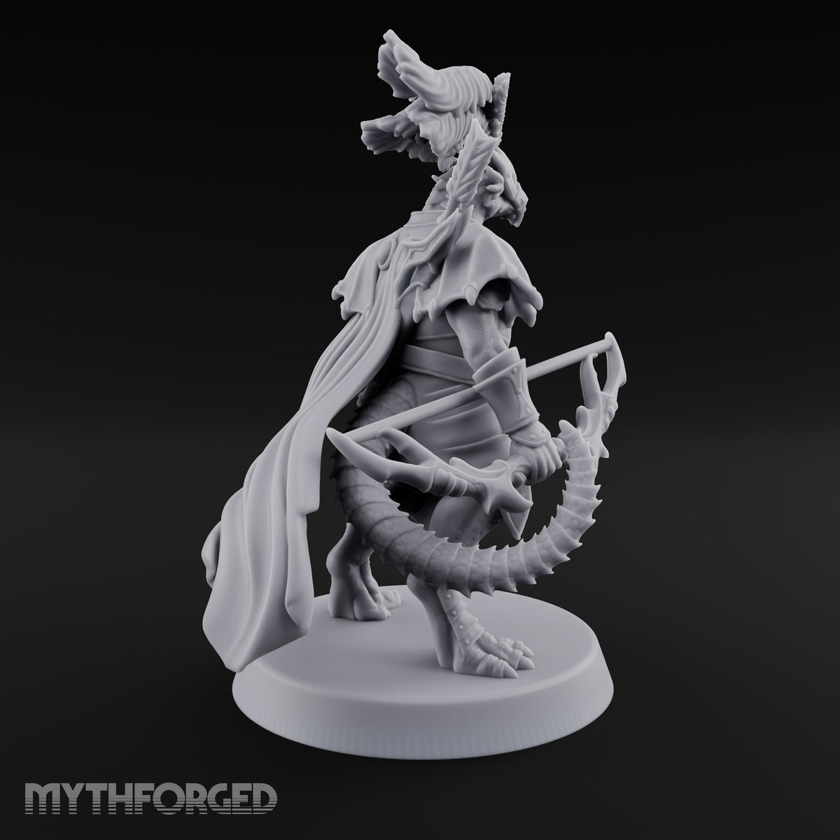Feathered Hat Dragonborn Archer Leader