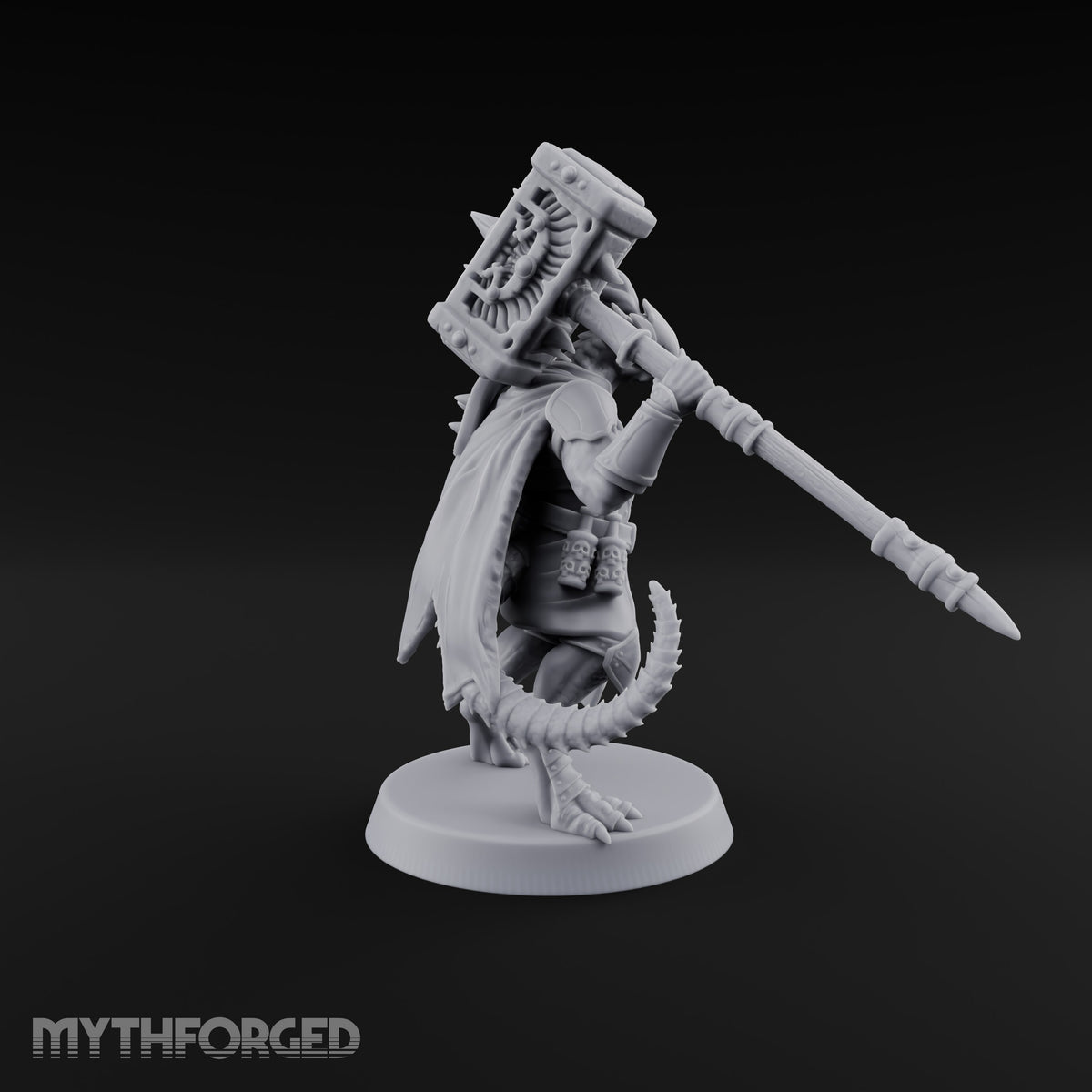 Spiked Pauldron Dragonborn Champion