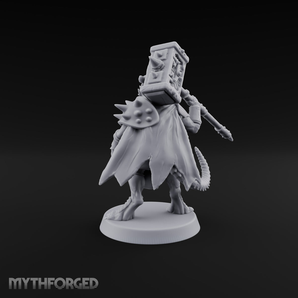 Spiked Pauldron Dragonborn Champion