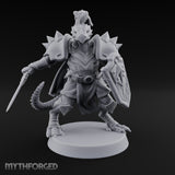 Shield Braced Dragonborn Champion