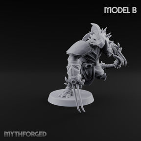Spiked Shields, Twin Claws Dragonborn Reaver B