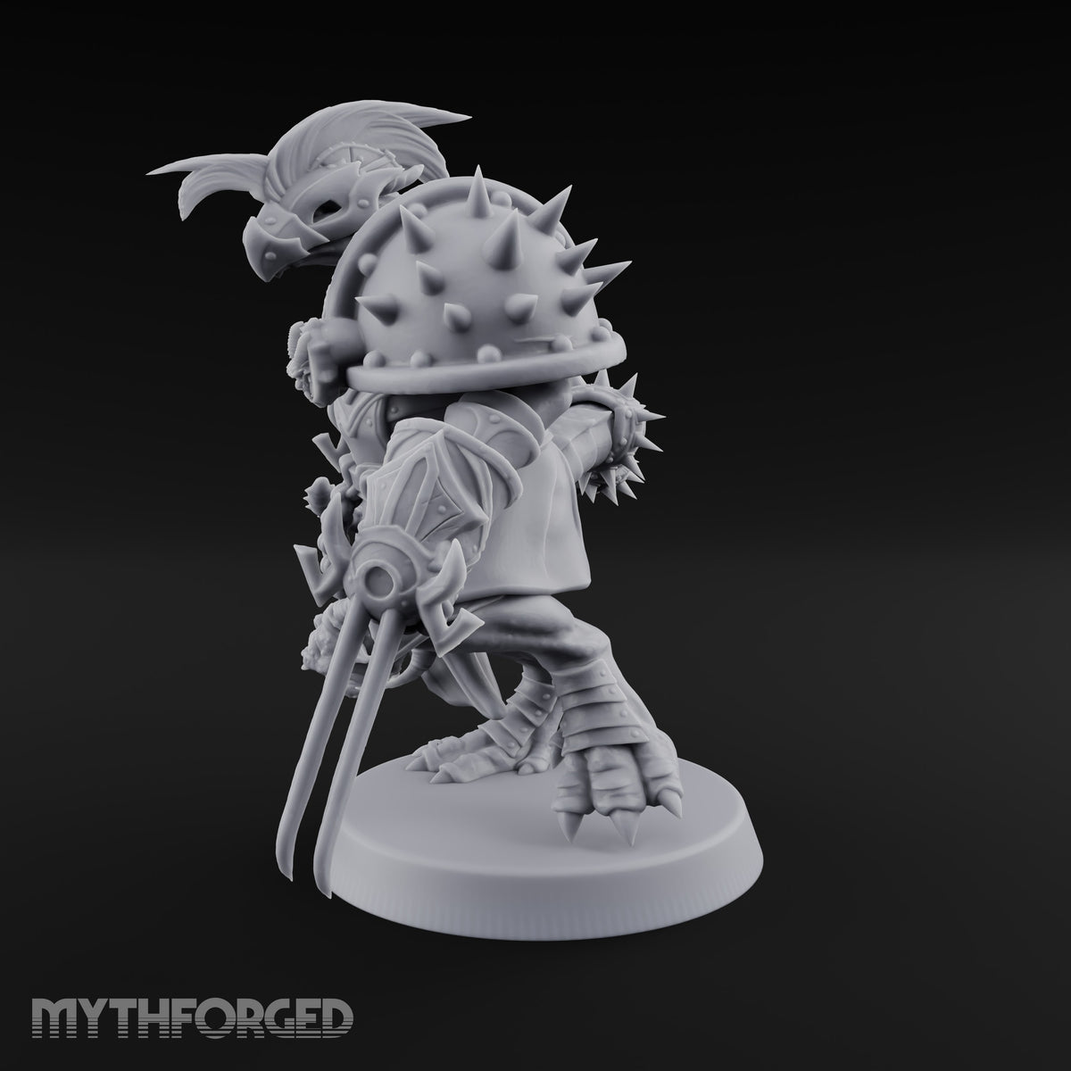 Spiked Shields, Twin Claws Dragonborn Reaver D