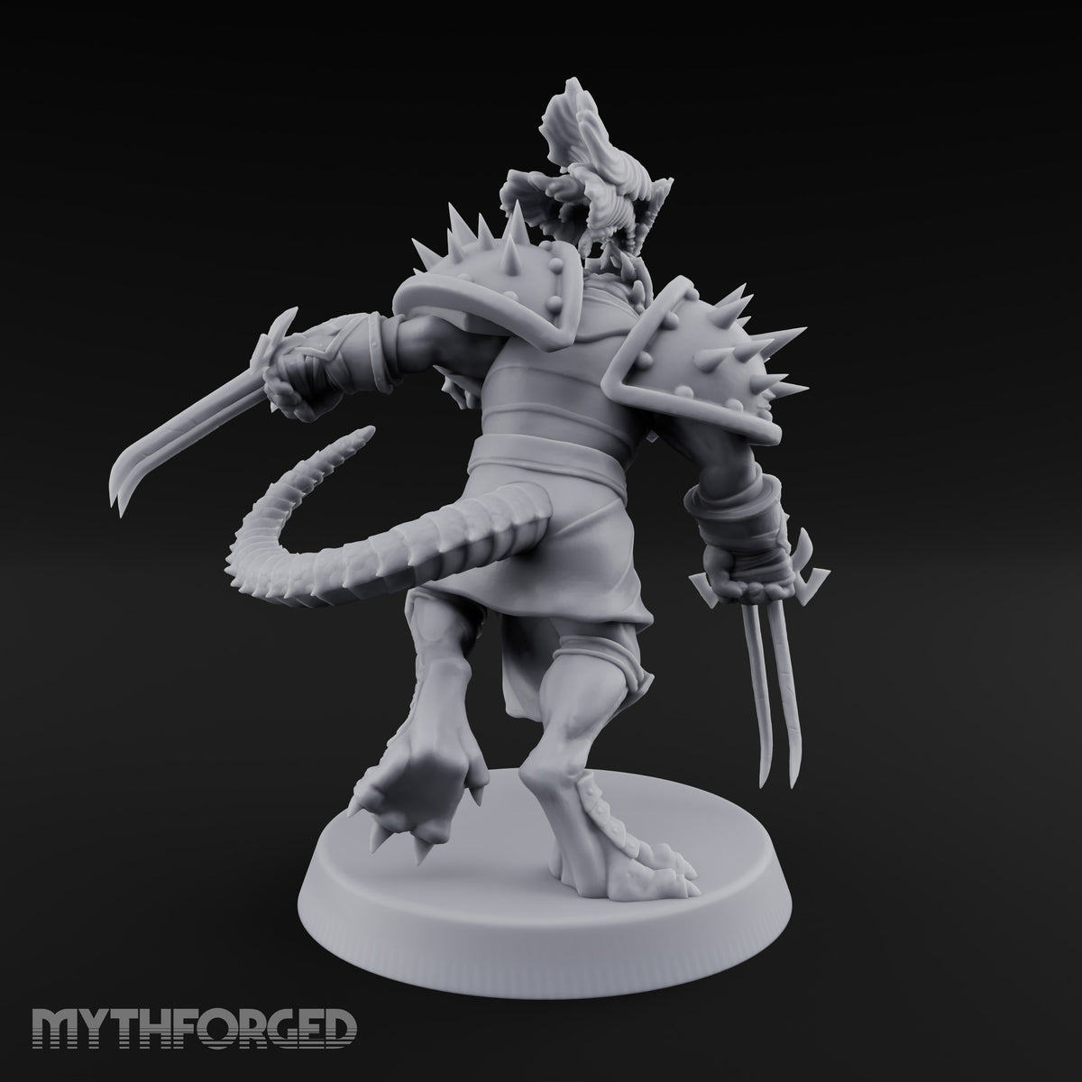 Pauldrons Like Pincushions Dragonborn Reaver Leader