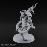 Antlers Up, Blades Crossed Dragonborn Swordmaster