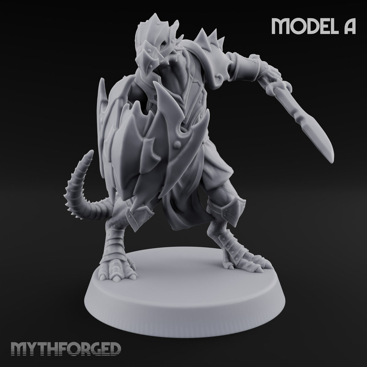 Scales Rattle, Shields Rise Dragonborn Swordsmen — A