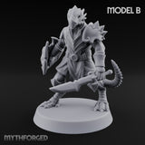 Scales Rattle, Shields Rise Dragonborn Swordsmen — B