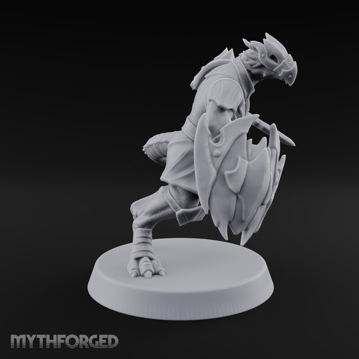 Scales Rattle, Shields Rise Dragonborn Swordsman C