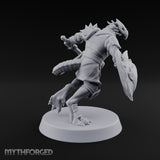Scales Rattle, Shields Rise Dragonborn Swordsmen — C