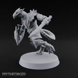 Scales Rattle, Shields Rise Dragonborn Swordsman C