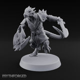 Scales Rattle, Shields Rise Dragonborn Swordsman C