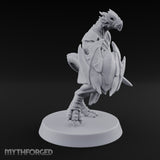 Scales Rattle, Shields Rise Dragonborn Swordsmen — D