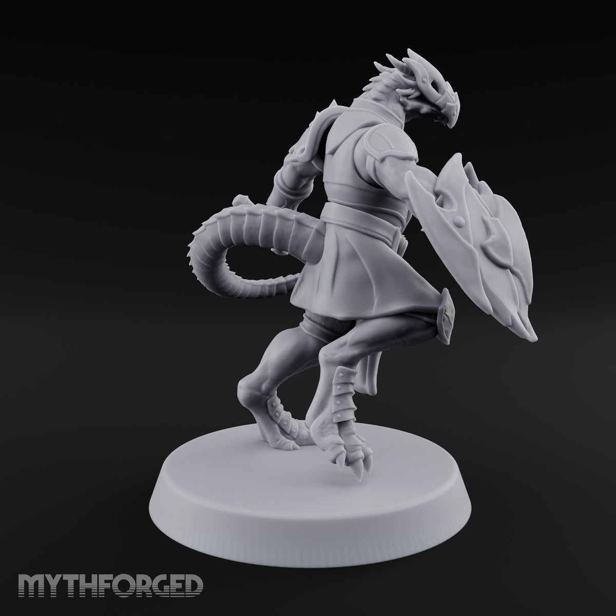 Scales Rattle, Shields Rise Dragonborn Swordsmen — D