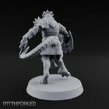 Scales Rattle, Shields Rise Dragonborn Swordsman D