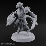 Scales Rattle, Shields Rise Dragonborn Swordsman D