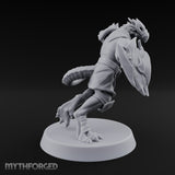 Scales Rattle, Shields Rise Dragonborn Swordsmen — E