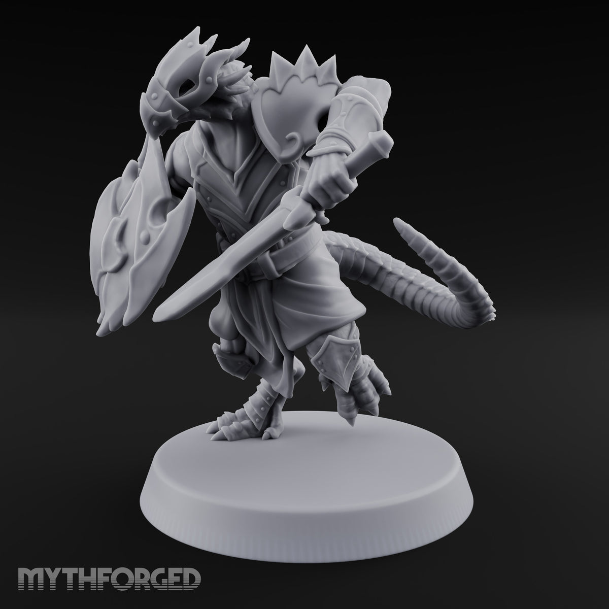 Scales Rattle, Shields Rise Dragonborn Swordsman E