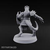 Scales Rattle, Shields Rise Dragonborn Swordsman F