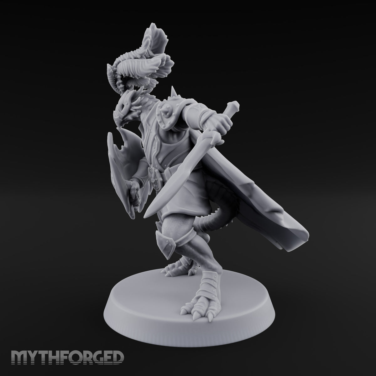 Shield Turned, Cloak Streaming Dragonborn Swordsman Leader