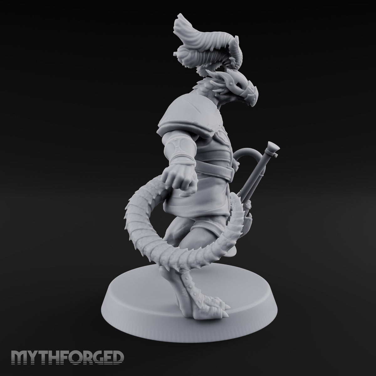 Brass Section Brings the Tail Dragonborn Trumpeter