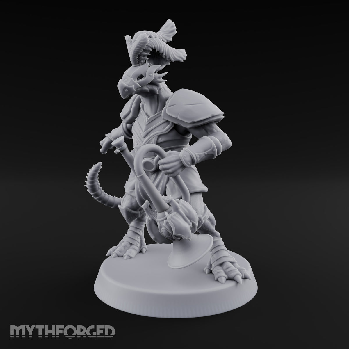 Brass Section Brings the Tail Dragonborn Trumpeter
