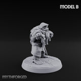 Skull Hurling Draugr Skullcaster B Miniature for Dungeons and Dragons, Pathfinder or other TTRPGs